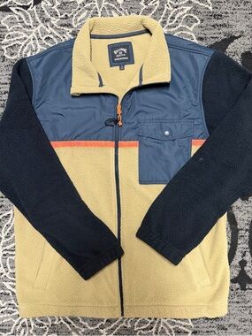 Billabong Recycler Adventure Division Men's Two-Tone Sherpa Jacket